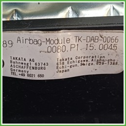 Airbag Guidatore Sinistro SX HONDA FR-V 1.7 06770SJDE80ZA 2004 2007 TAKATA TK-DAB-0066