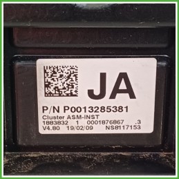 Quadro strumenti contachilometri tachimetro JOHNSON CONTROLS NS8117153 OPEL CORSA S07 1.3 16V 13252135