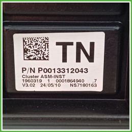 Quadro strumenti contachilometri tachimetro JOHNSON CONTROLS 1303304 OPEL CORSA S07 1.2 16V 13252129