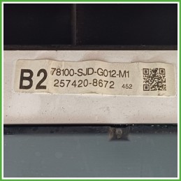 Quadro strumenti contachilometri tachimetro DENSO 257420-8672 HONDA FR-V 1.7 78100SJDG012