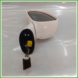 Specchio Specchietto Retrovisore Sinistro SX BIANCO CHEVROLET (DAEWOO) MATIZ M200 2005 2010 GMDAT Originale Usato