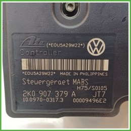 Centralina ABS Modulo Pompa ATE 10.0970-0317.3 2K0614117ABEF VOLKSWAGEN CADDY 2K Originale Usato