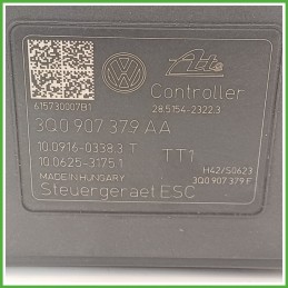 Centralina ABS Modulo Pompa ATE 10.0916-0338.3T 3Q0614517AA VOLKSWAGEN GOLF 5K/AJ Originale Usato