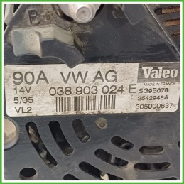 Alternatore VALEO SG9B078 SEAT LEON 1M 028903029GX