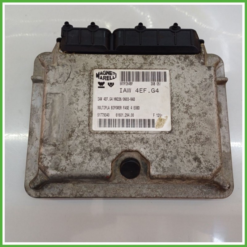 Centralina Motore Iniezione ECU MAGNETI MARELLI IAW4EF.G4 FIAT MULTIPLA 1F 1.6 16V 76kw 51779340 2004 2012
