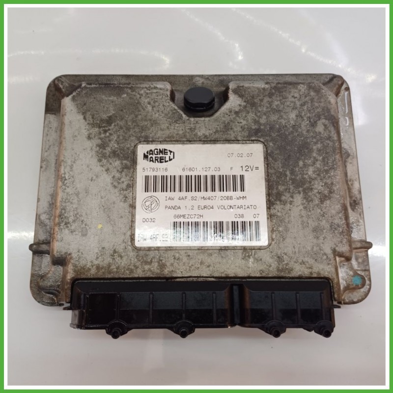 Centralina Motore Iniezione ECU MAGNETI MARELLI IAW4AF.S2 FIAT PANDA 2Q 1.2 44kw 51880191 2003 2010