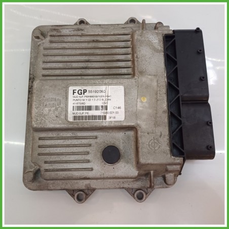Centralina Motore Iniezione ECU MAGNETI MARELLI MJD6JF.P6 FIAT PUNTO 2U 1.3 16V MJT 51kw 55192093 2003 2007