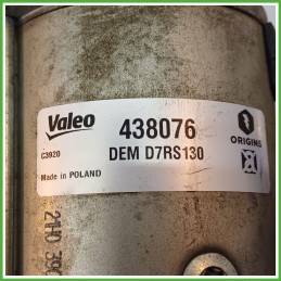 Motorino Avviamento VALEO D7RS130 SEAT LEON 1M 020911023FX