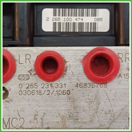 Centralina ABS Modulo Pompa BOSCH 0265800315 71718843 FIAT PUNTO 2U Originale Usato