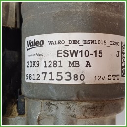 Motorino Avviamento VALEO ESW10-15 CITROEN C3 3a Serie B618 9812715380
