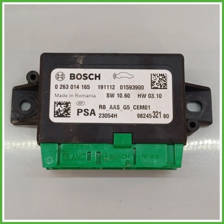 Centralina Sensori di Parcheggio BOSCH 0265014165 CITROEN C3 3a Serie B618 9824532180 2016 2019