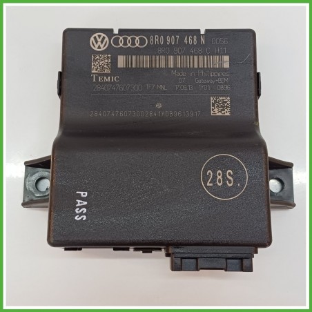 Centralina Gateway TEMIC 2840747607300 AUDI A4 8K 2.0 TDI 8R0907468N 2011 2016