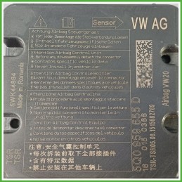 Centralina Airbag CONTINENTAL 5WK44884 VOLKSWAGEN GOLF 5K/AJ 1.6 TDI 5Q0959655DZ00 2008 2012