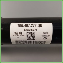 Semiasse Anteriore Destro DX VOLKSWAGEN GOLF 5K/AJ 1.6 TDI 5Q0407272FF 2008 2012