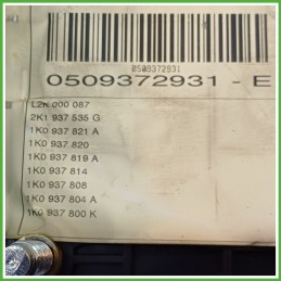 Body Computer Centralina Modulo BCM BSI TYCO 0-1394932 VOLKSWAGEN CADDY 2K 2.0 TDI 2K1937535G 2004 2010