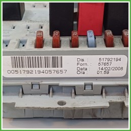 Body Computer Centralina Modulo BCM BSI LANCIA YPSILON TE 1.2 51792194 2006 2008