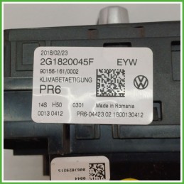 Comandi Clima AC Riscaldamento Condizionatore VOLKSWAGEN POLO AW 2G1820045P-EYW 2017 2019