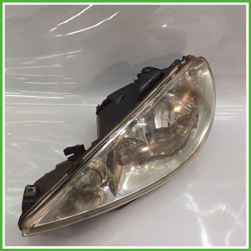 Faro Fanale Proiettore Anteriore Sinistro SX VALEO 89001771 PEUGEOT 206 6204S9 Usato