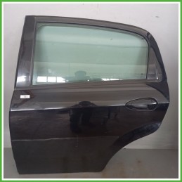 Porta Portiera Sportello Posteriore Sinistra SX NERO FIAT PUNTO EVO 3J Berlina 2009 2013 Originale Usato