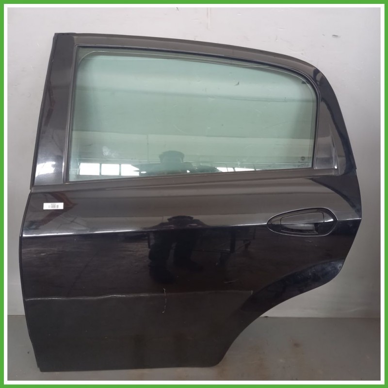 Porta Portiera Sportello Posteriore Sinistra SX NERO FIAT PUNTO EVO 3J Berlina 2009 2013 Originale Usato