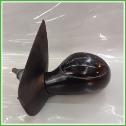 Specchio Specchietto Retrovisore Sinistro SX NERO PEUGEOT 206 1998 2009 MAGNETI MARELLI Originale Usato