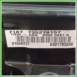 Airbag Guidatore Sinistro SX FIAT PUNTO 1N/1P 1.2 16V 735278157 1999 2005 TRW 3033-0481A