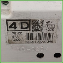Quadro strumenti contachilometri tachimetro HONDA JAZZ 1a Serie 1.2 78120SAAG33
