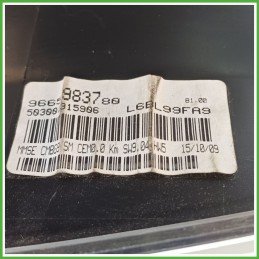 Quadro strumenti contachilometri tachimetro MAGNETI MARELLI 503.001..315.906 FIAT SCUDO 3H 2.0 MJT 9665983780