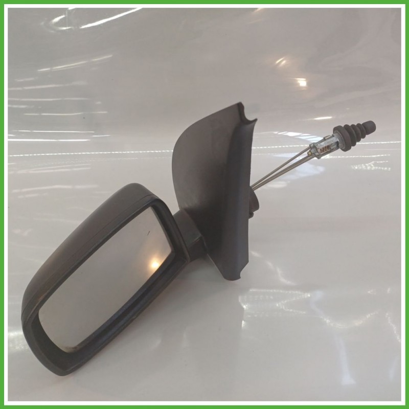 Specchio Specchietto Retrovisore Sinistro SX GOFFRATO FIAT PANDA 2Q 2003 2010 FICOSA FICOMIRRORS Originale Usato