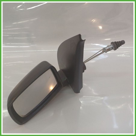 Specchio Specchietto Retrovisore Sinistro SX GOFFRATO FIAT PANDA 2Q 2003 2010 FICOSA FICOMIRRORS Originale Usato