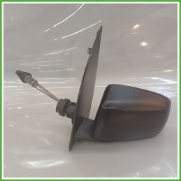 Specchio Specchietto Retrovisore Sinistro SX GOFFRATO FIAT PANDA 2Q 2003 2010 FICOSA FICOMIRRORS Originale Usato