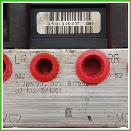 Centralina ABS Modulo Pompa BOSCH 0265800673 71748855 FIAT PANDA 2Q Originale Usato