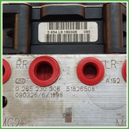 Centralina ABS Modulo Pompa BOSCH 0265950973 51826508 FIAT GRANDE PUNTO 4C Originale Usato