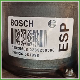 Centralina ABS Modulo Pompa BOSCH 0265950973 51826508 FIAT GRANDE PUNTO 4C Originale Usato