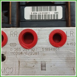 Centralina ABS Modulo Pompa BOSCH 0265951832 51894801 FIAT PUNTO EVO 3J Originale Usato