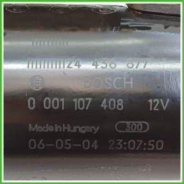 Motorino Avviamento BOSCH 0001107408 OPEL MERIVA X03 9115192