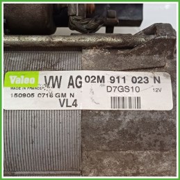 Motorino Avviamento VALEO D7GS10 VOLKSWAGEN TOURAN 1T 02M911023NV