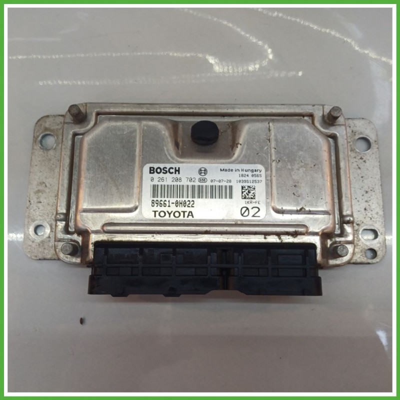 Centralina Motore Iniezione ECU BOSCH 0261208702 CITROEN C1 1.0 50kw 896610H022 2005 2014