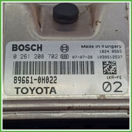 Centralina Motore Iniezione ECU BOSCH 0261208702 CITROEN C1 1.0 50kw 896610H022 2005 2014