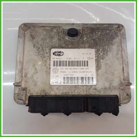 Centralina Motore Iniezione ECU MAGNETI MARELLI IAW4AF.S2 FIAT PANDA 2Q 1.2 44kw 55196262 2003 2010