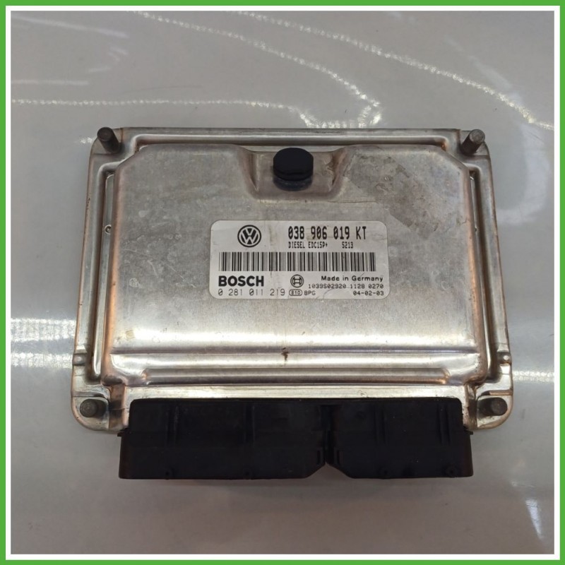 Centralina Motore Iniezione ECU BOSCH 0281011219 SEAT IBIZA 6L 1.9 TDI 74kw 038906019KT 2001 2009