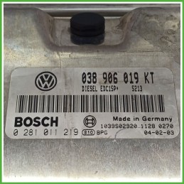 Centralina Motore Iniezione ECU BOSCH 0281011219 SEAT IBIZA 6L 1.9 TDI 74kw 038906019KT 2001 2009