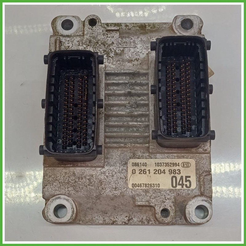 Centralina Motore Iniezione ECU BOSCH 0261204983 FIAT PUNTO 1N/1P 1.2 16V 59kw 46782631 1999 2005