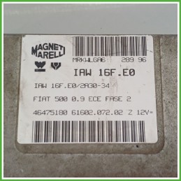 Centralina Motore Iniezione ECU MAGNETI MARELLI IAW16F.E0 FIAT CINQUECENTO NM 29kw 46475180 1992 1999