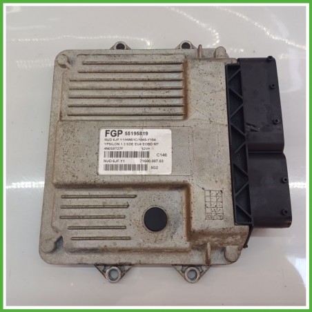 Centralina Motore Iniezione ECU MAGNETI MARELLI MJD6JF.Y1 LANCIA YPSILON TE 1.3 16V 51kw 55195819 2003 2006