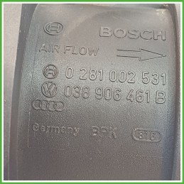 Debimetro Misuratore Massa Aria BOSCH 0281002531 SEAT IBIZA 6L 1.9 TDI 038906461B 2001 2009