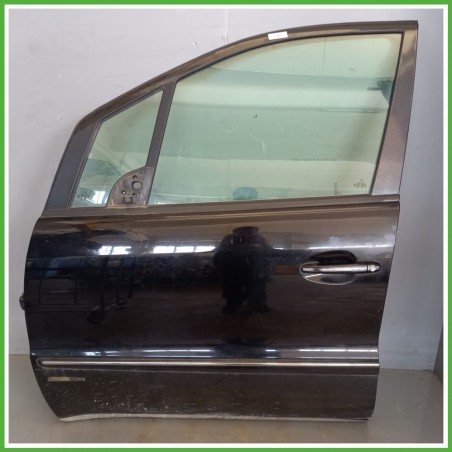 Porta Portiera Sportello Anteriore Sinistra SX NERO MERCEDES-BENZ Classe A W168 Berlina 1997 2001 Originale Usato