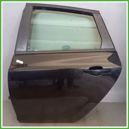 Porta Portiera Sportello Posteriore Sinistra SX NERO OPEL ASTRA P10 Berlina 2009 2015 Originale Usato