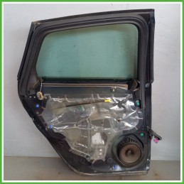 Porta Portiera Sportello Posteriore Sinistra SX NERO OPEL ASTRA P10 Berlina 2009 2015 Originale Usato