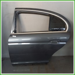 Porta Portiera Sportello Posteriore Sinistra SX GRIGIO JAGUAR S-TYPE X200 1999 2002 Originale Usato
